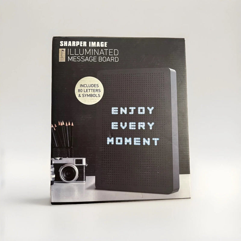 Sharper Image Illuminated Message Board Model
