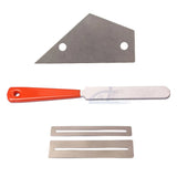 Guitar Fret Crowning File Leveling Grinding Protectors Shims DIY Repair Tool Kit Model