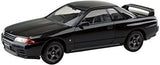 Aoshima 1/32 Snap Kit Nissan R32 Skyline GT-R Black pearl metallic Painted 9331 Model