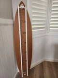 Growth Chart Ruler Decal Wall Removable Vinyl DIY Wooden Height Kit Kids Sticker Model