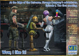 Master Box 24031 - The first meeting. Wow, I like it! Love 1/24 scale model kit Model
