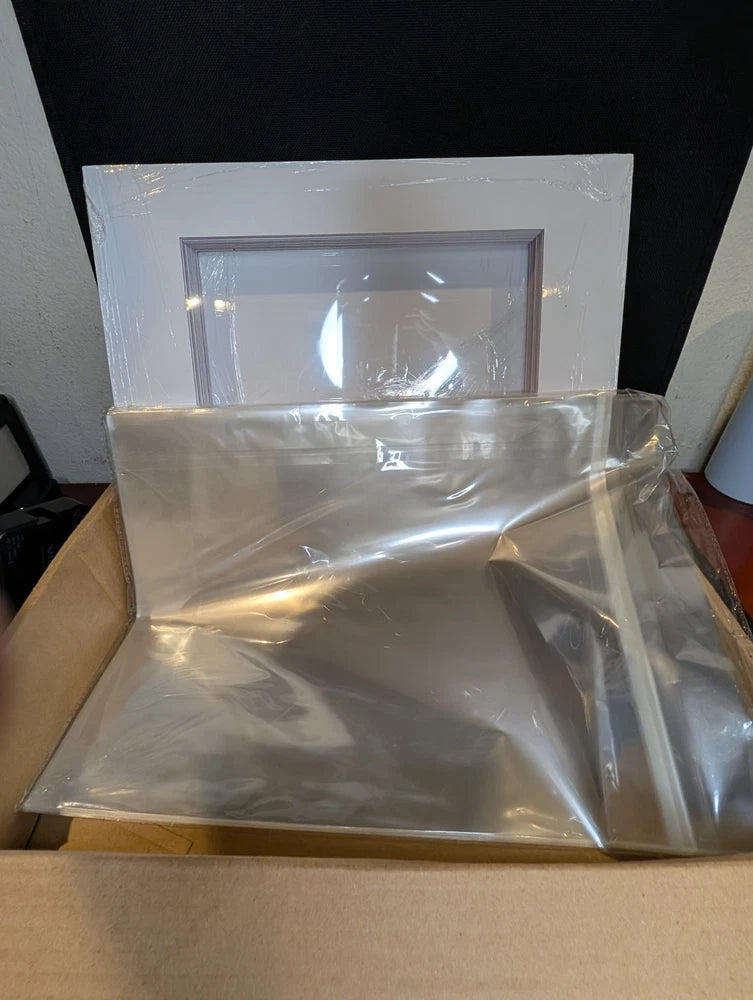 Acid Free 25 Pack 11x14 Pre-Cut Mat Board Show Kit for 8x10 Photos, Prints or... Model