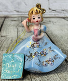 Josef Originals Thursday Days Of The Week Girl On Telephone W/ Tag  3.75¡± AS IS Model