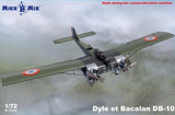 Dyle et Bacalan DB-10 Plastic model kit 1/72 Mikro Mir 72-030 Model