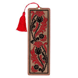 DIY Craft Cardboard Embroidery Kit ?C ??Bookmark ?C Plumeless Thistles?? unique gift Model