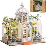 Rolife Oxygen Oasis DIY Miniature Greenhouse Kit Creative Gift for Adults Model