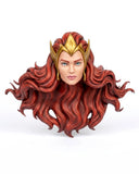 1/6 1/12 1/18 1/10 Mera Atlantis Queen Head Sculpt Carved Model Toys Model