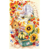 Magic Needle Zweigart Edition counted cross stitch kit "Autumn Story", 17x27cm, Model