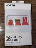 Cute Figural Key Caps For Gaming Keyboards Burger Soda And Hot Dog Model