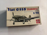 Vintage Super Model 1/72 Fiat G55S Silurante Model Kit Model