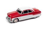 1950 Ford Coupe, Red /White - RC2 RCSP024/24 - 1/64 Scale Diecast Model Toy Car Model