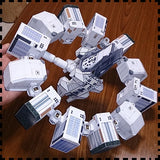 Movie Interstellar Endurance Spacecraft Ship DIY Handcraft PAPER MODEL KIT Model