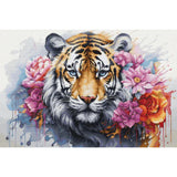 Luca-S counted cross stitch kit "Wild Life of Predator", 48x32cm, DIY Model