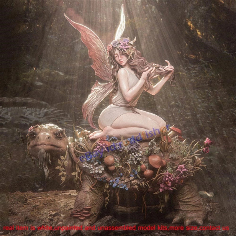 Fantasy Turtle Woman 1/8 Unpainted Model Kit Unassembled 3D Printing 20cmH GK Model
