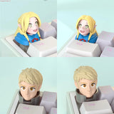 Anime Delicious in Dungeon Marcille Laios Touden Keycap For  Mechanical Keyboard Model