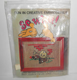 Vintage 1969 FUN IN CREATIVE EMBROIDERIES Kit - SO WHAT! Model