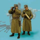 1/35 Resin Figure Model Kit Russian Artillery 2 Figures Unassembled Unpainted Model
