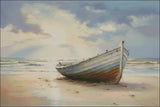 Boat at the Beach - Counted Cross Stitch Kits Needlework Embroidery DIY Model