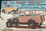 ORIGINAL -REVELL- 1931 Ford WOODY  or Sedan kit from 1964 complete & unbuilt Model
