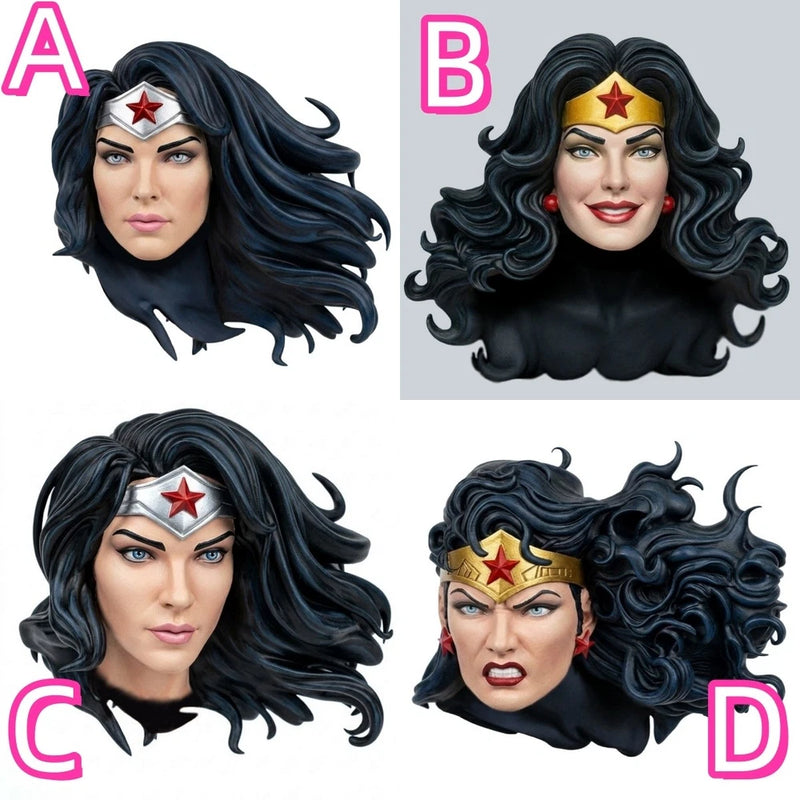 1/6 1/12 1/18 Wonder Heroine Price Head Sculpt Carved Model Toys Model