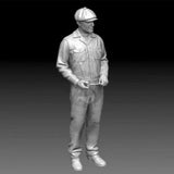 1/35 Military Mechanic Resin Soldier Figure Model Kit Unassembled Unpainted Model