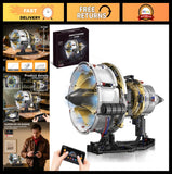 Mini Turbojet Engine Building Set - APP Controlled Model Kit for Ages 14+, Mecha Model