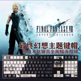 108 Keys Final Fantasy XIV PBT Keycaps Set For Cherry Mechanical Keyboard Gifts Model