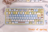 Love and Deepspace Zayne Theme Cartoon Keycaps PBT Keys 141 EOA/OEM NO KEYBOARD Model