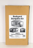 LIMITED EDITION Hobby Builders 1:12 Backyard Bungalow Kit Dollhouse Kit 92016 Model