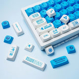 EVA-00 NEON GENESIS EVANGELION MA PBT Keycaps for Cherry MX Mechanical Keyboard Model