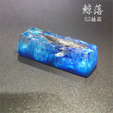 2.25X Resin Enter 52HZ Whale Fall Keycaps Handmade Key Cap For Cherry MX Keypad Model