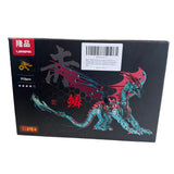 NEW LONGPIN 3D MECHANICAL DRAGON STAINLESS STEEL MODEL ASSEMBLY KIT 313 PCS RED Model