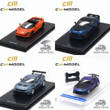 CM Model 1:64 750S Mustang DarkHorse GTD BRZ Diecast Model Car Model