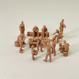 1/72 Scale American Civil War 12 Figures Historical Resin Model War Diorama Model