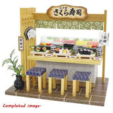 Billy Japanese Feast Washoku Kit Sushi Restaurant Miniature Dollhouse DIY New Model