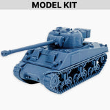 Sherman IC Firefly, Model Kit WWII British Tank Destroyer Miniature Model