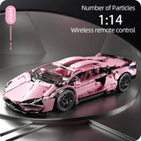 Racing Sport Car Model Building Blocks Mechanical Speed Supercar Brick Toys Gift Model