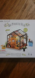 Rolife DIY Miniature Dollhouse Kit Cathy's Flower House DG104 Shop 7.7x6.9" Model