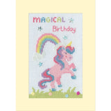 Bothy Threads  greating card counted cross stitch kit "Magical Birthday", XGC49, Model