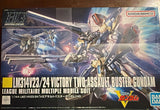 Bandai HGUC 1/144 LM314V23/24 Victory Two Assault Buster Gundam Model Kit Model