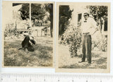 1900s Photo California Oroville Montoux Boarding House Man Posing Outdoors Model