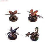 3D Wooden Metal Puzzles Insect Series Model Mechanical Assembly Toys DIY Kits Model
