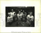 1993 Press Photo Jefferson Parish School Board students- ational Academic Games Model