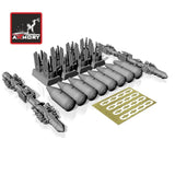 Armory Models AR ACA4810c 1:48 MZBD-4UT w/ 4x OFAB-100-120 Soviet high-explosive Model