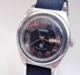 Vintage Soviet men's mechanical watch "Raketa" ("Rolex" model), USSR.  Running. Model