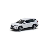 Tiny 1/64 Scale Toyota Rav4 Adventure White Diecast Car Model Toy Gift Model
