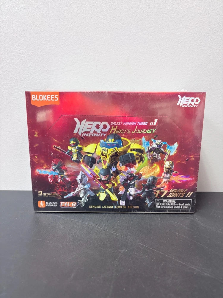 BLOKEES HEROSPIRE WARRIOR VERSION 01 HERO'S JOURNEY DISPLAY SET MODEL KITS ad Model
