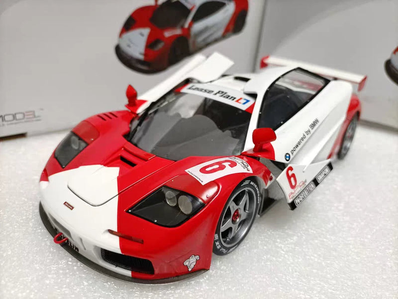 TSM 1/18 Model 1996 McLaren F1 GTR #6 TEAM BPR Diecast car model Model