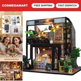 DIY Miniature Dollhouse Kit - Creative Room with Furniture - Romantic Gift Idea Model
