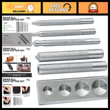 Leather Snap Setter Tool Kit for Crafts & Repairs - Snap-All Set for DIY Project Model
